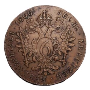 Austria 6 kreuzer, 1800 (2)