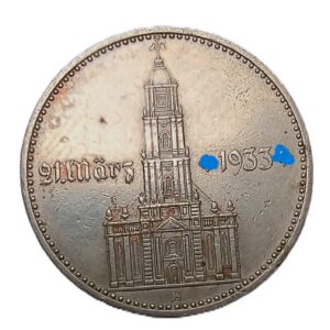 1934 German 2 Reichsmark silver coin (2)