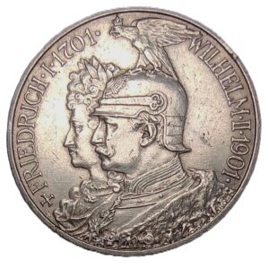 2 Mark German Empire coin from 1901