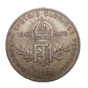 Austria 1 corona, 1908
