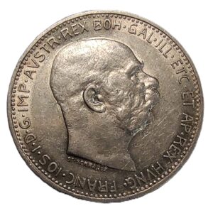 Austria 1 corona, 1913