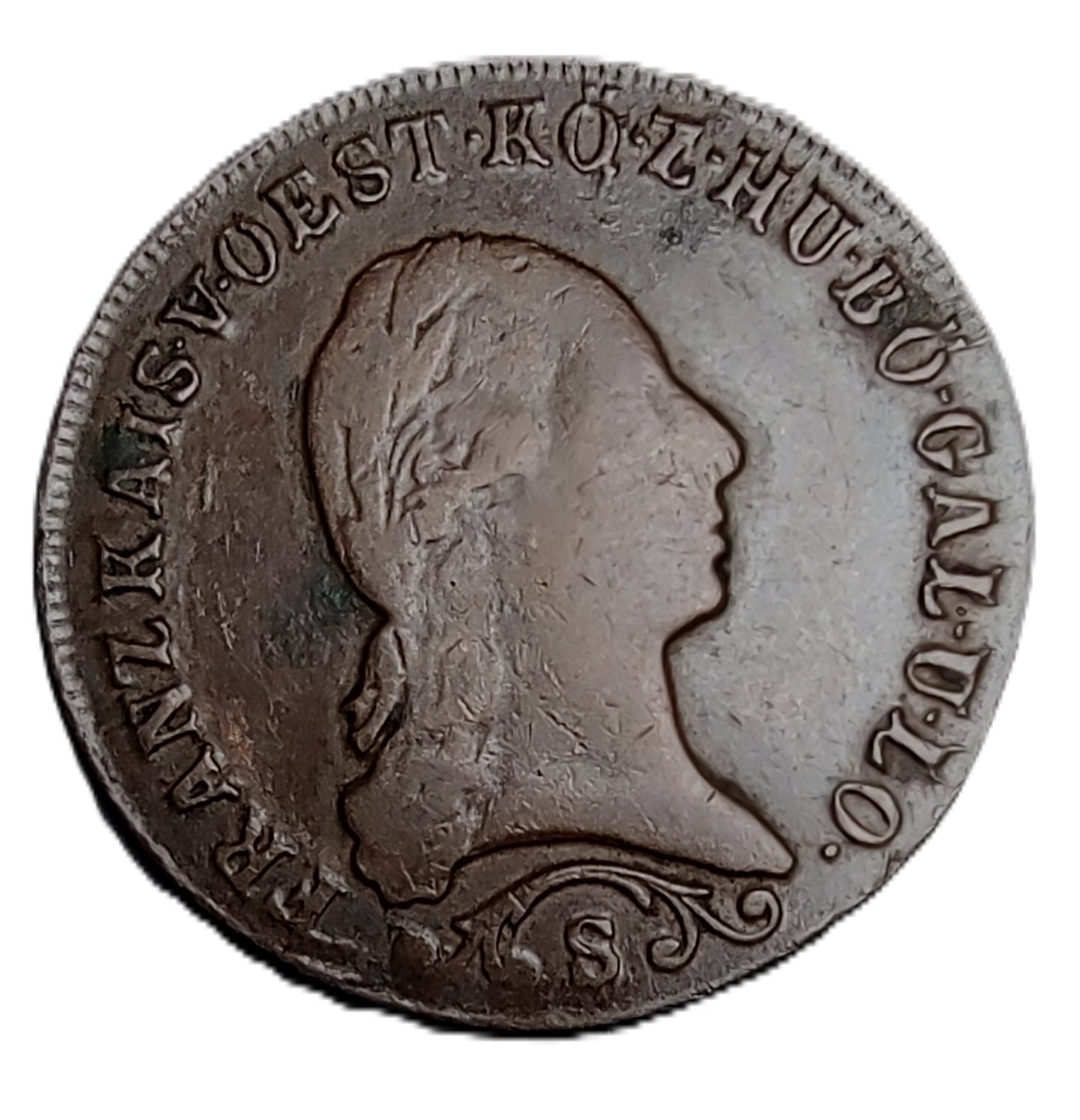 Austria 1 kreuzer, 1812 s Austria 1 kreuzer, 1812 s