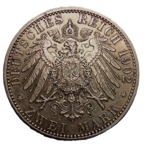 German Empire 2 mark, 1902 (2)