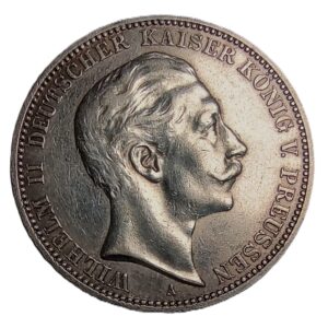 German Empire 3 mark, 1910 (2)