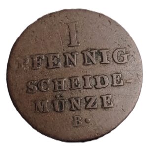 Hannover 1 pfennig, 1828 (2)