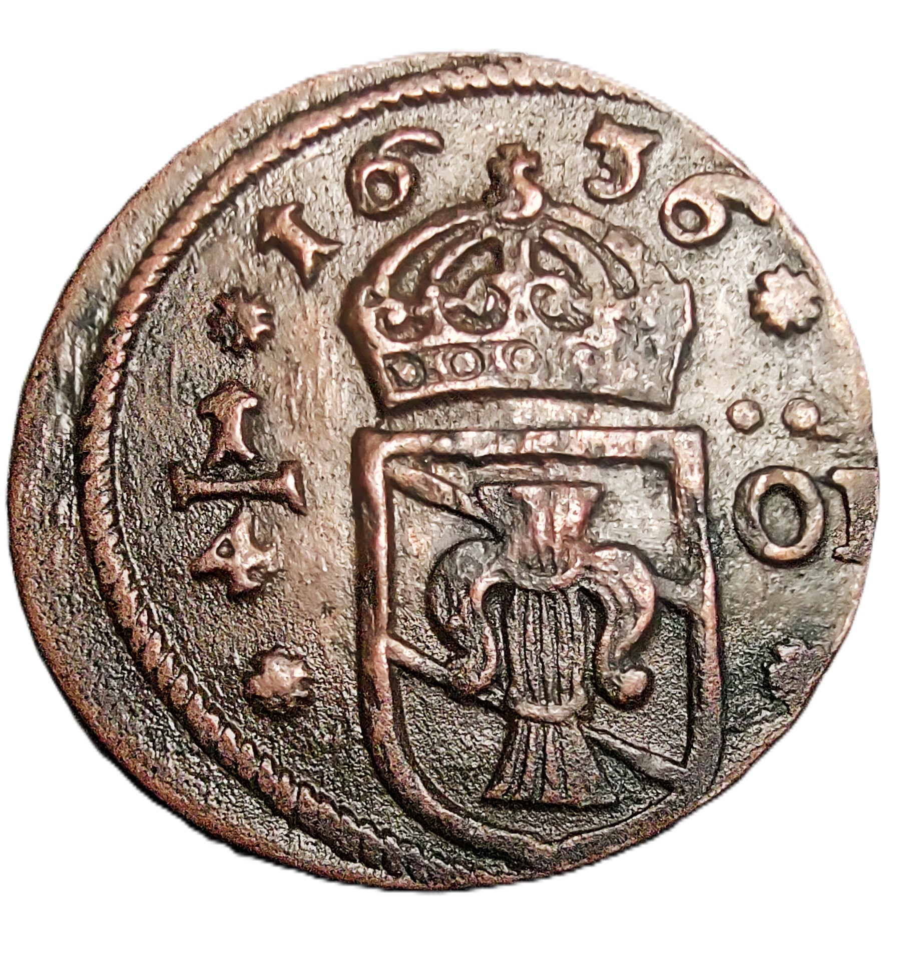 Sweden 1 4 Ore 1636 Sweden 1 4 Ore 1636