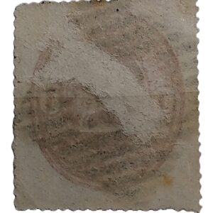 This is a used 1865 Brunswick (Braunschweig) 1 groschen definitive postage stamp. (2)