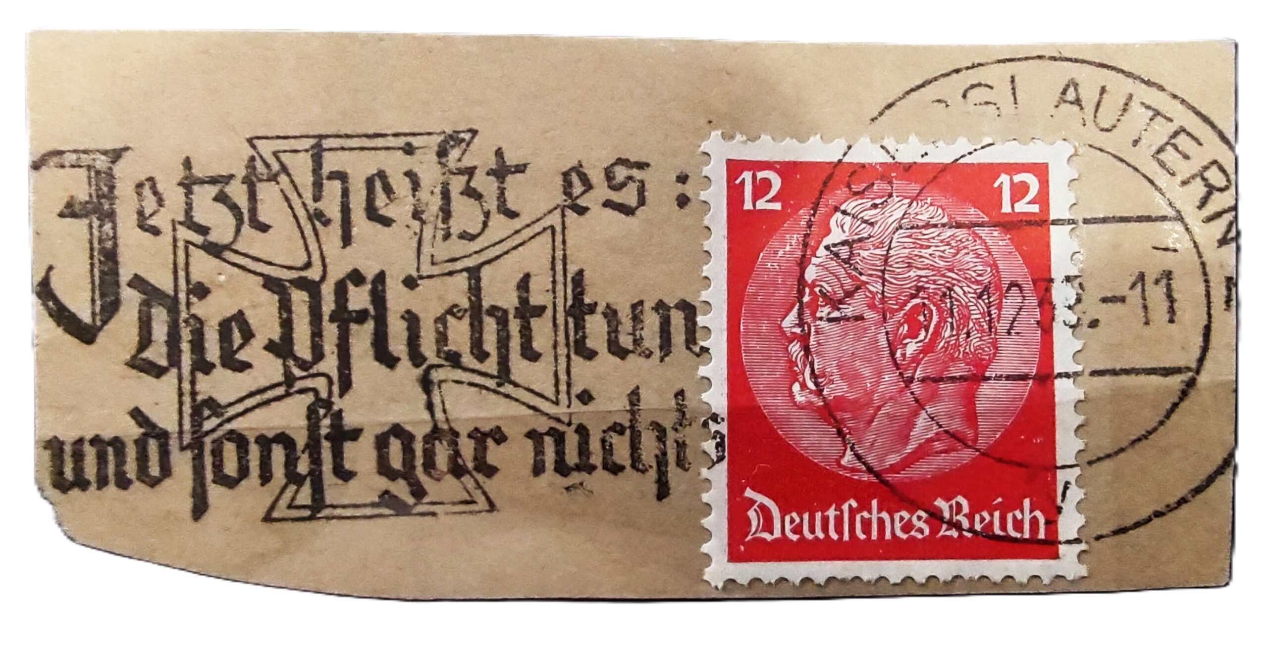 Die Pflicht tun und sonst gar nichts Die Pflicht tun und sonst gar nichts