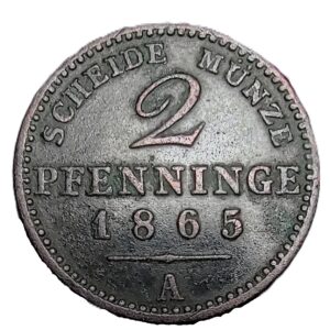 PRUSSIA 2 PFENNIG