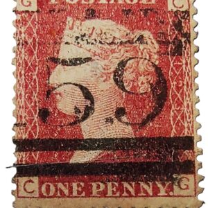 Penny Red stamps