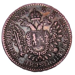 Монета номіналом 12 кройцера, випущена в 1851 році. 